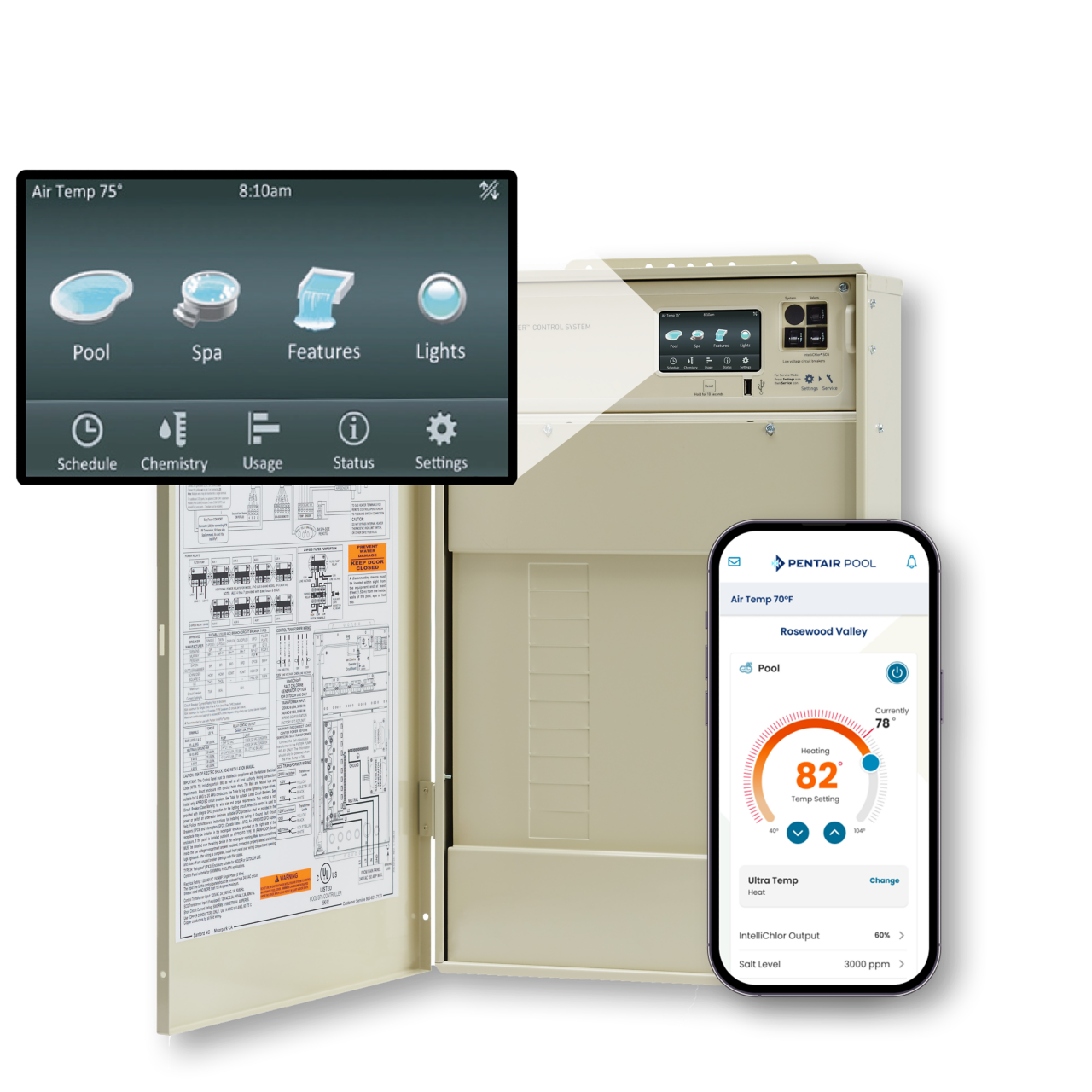 Pentair IntelliCenter pool automation system